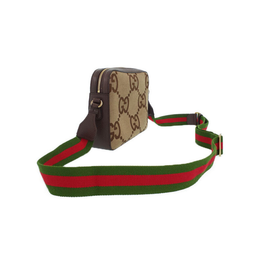 Gucci Jumbo Bag Messenger Brown GG Crossbody